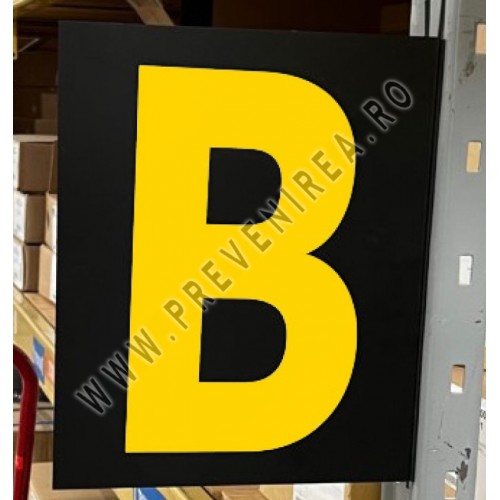 Semn pentru culoarul depozitului