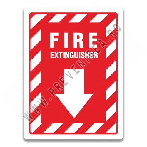 FIRE EXTINGUISHER SIGN AND LABELS FIRE EXTINGUISHER SIGN AND LABELS