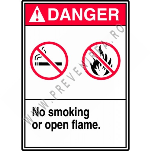 No Smoking Or Open Flame No Smoking Or Open Flame