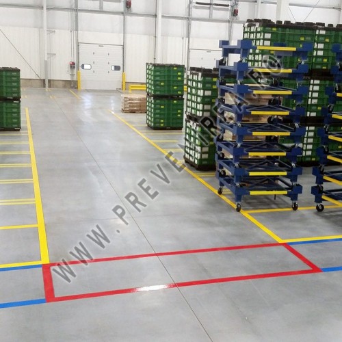 Bandă Industrială de Marcaj și Semne de Podea – Soluție Completă pentru Siguranță și Organizare