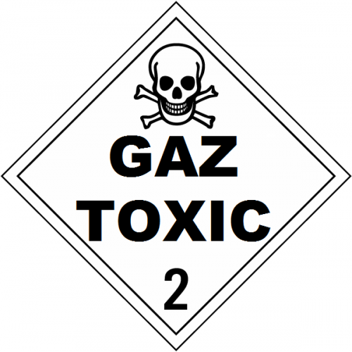 Placuta pentru gaz toxic Placuta pentru gaz toxic