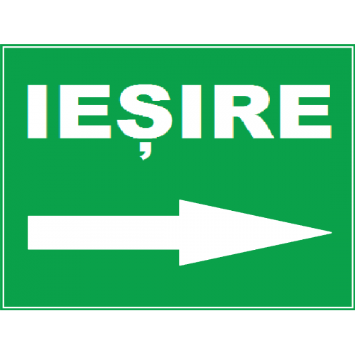 Placuta cu iesire prin dreapta