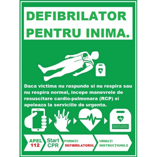 Placuta pentru defibrilator pentru inima