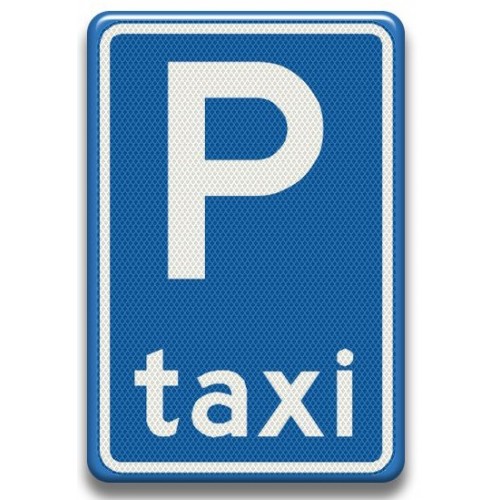 Placuta reflectorizanta  pentru parcare taxi