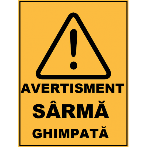 Placuta pentru sarma ghimpata Placuta pentru sarma ghimpata