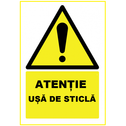 Placuta pentru usa de sticla Placuta pentru usa de sticla