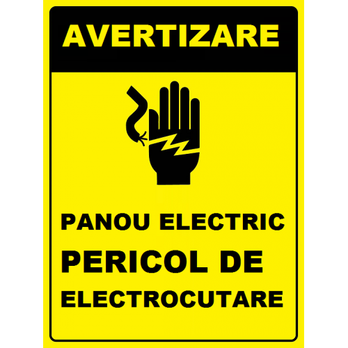 Placuta pentru panou electric Placuta pentru panou electric