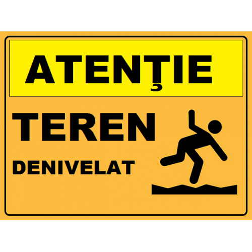 Placuta pentru teren denivelat