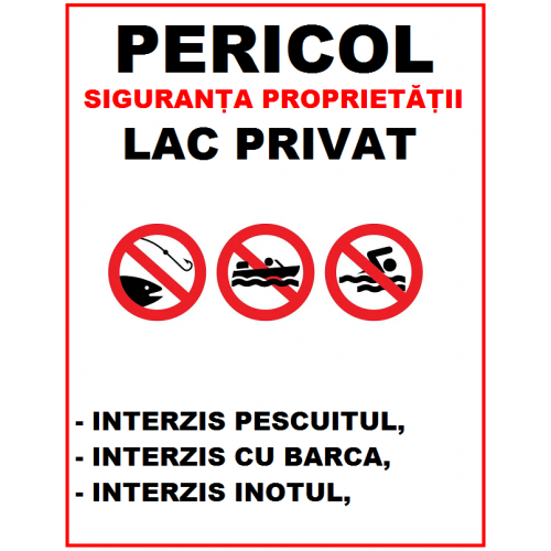 Placuta pentru locuri private Placuta pentru locuri private