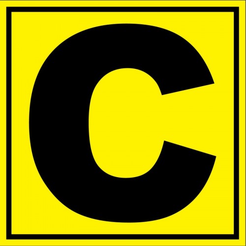 Placuta pentru depozit litera C randul C  si poarta C