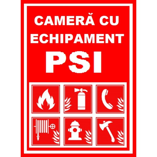 Placuta pentru camera cu echipament psi