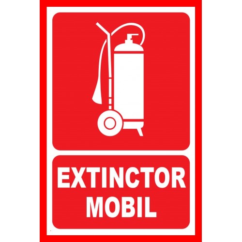 Placuta extinctor mobil