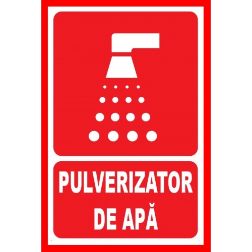 Placuta pentru pulverizator de apa
