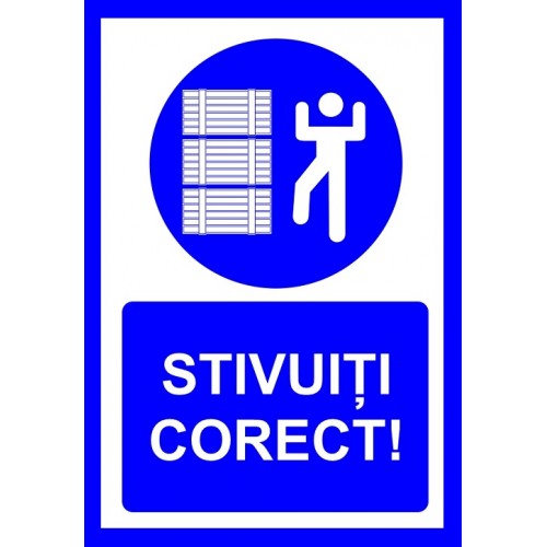 Placuta Stivuiti corect