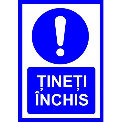 Placuta tineti inchis