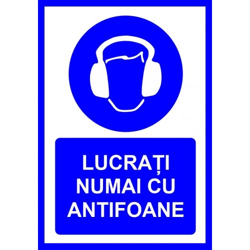 Placuta lucrati numai cu antifoane