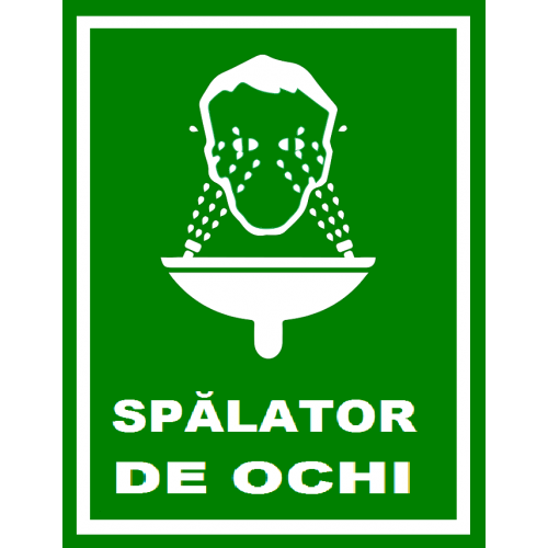 Placuta pentru spalator de ochi