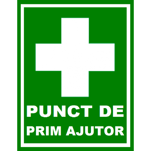 Placuta pentru punct de prim ajutor
