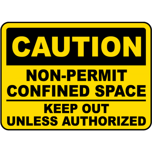 Keep Out Unless Authorized Sign