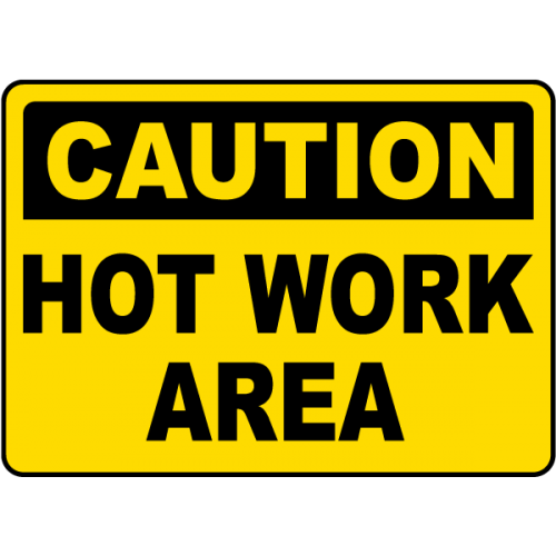 Indicatoare Atenție – Lucrări cu Foc și Lucrări Fierbinți | Siguranță în Șantier