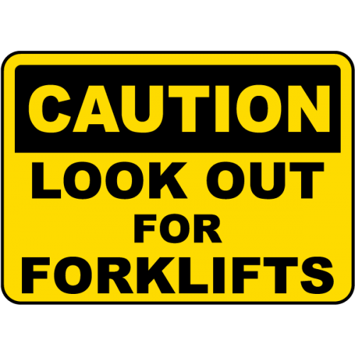 Indicator Siguranţă: Atenţie – Feriti-vă de Stivuitoare | Protecţie şi Prevenire Accidente