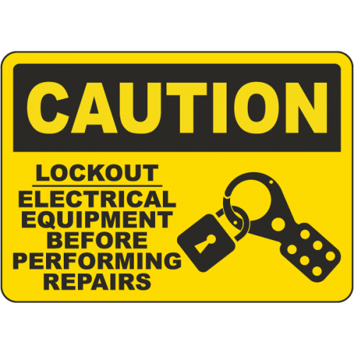 Indicator de Atenție – Blocați Echipamentul Electric Înainte de Reparații | Semnalizare de Securitate Indicator de Atenție – Blocați Echipamentul Electric Înainte de Reparații | Semnalizare de Securitate