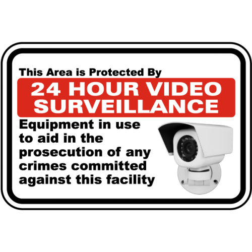 Indicator supraveghere video 24/7 – Protecție și informare vizuală Indicator supraveghere video 24/7 – Protecție și informare vizuală