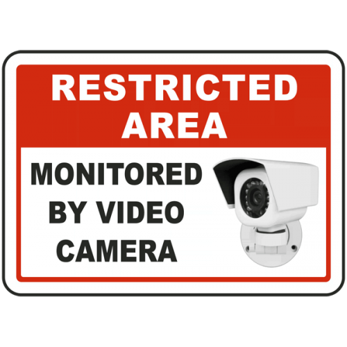 Monitored By Video Camera Monitored By Video Camera
