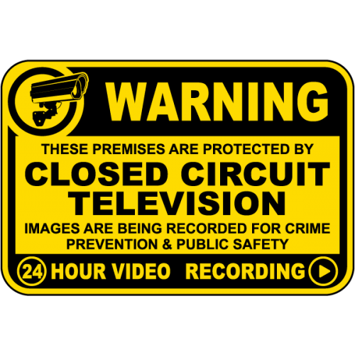 Warning Premises Are Protected Sign Warning Premises Are Protected Sign
