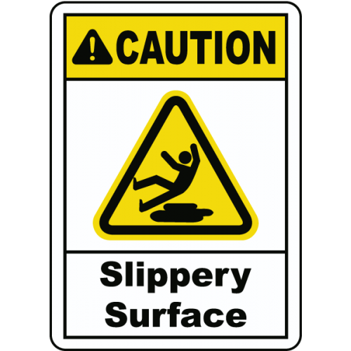 Semn de Avertizare Suprafață Alunecoasă – Protejează Angajații și Vizitatorii