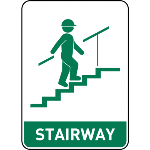 Stairway Sign