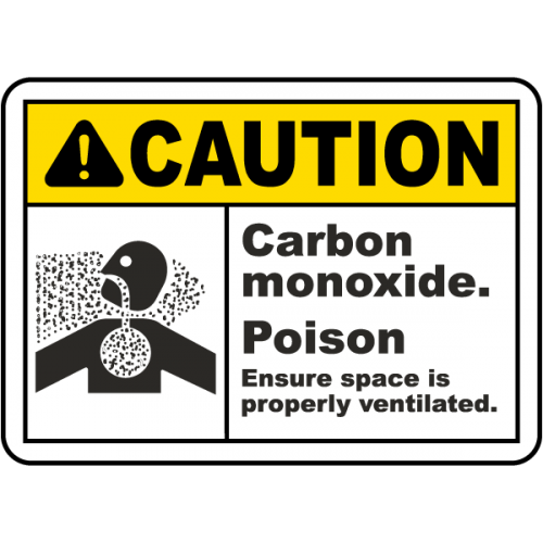 Indicator de Avertizare Monoxid de Carbon – Otravă | Siguranță și Ventilare Corectă