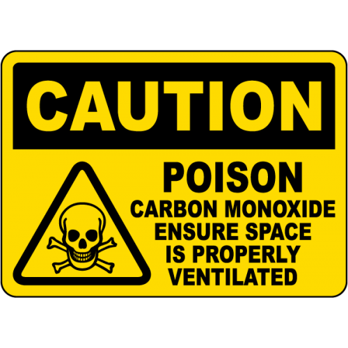 Semne de Siguranță – Monoxid de Carbon pentru Industrie și Construcții