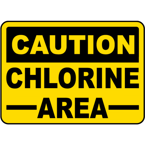 Indicator de Siguranță pentru Depozit și Zona cu Clor – Avertizare Industrială
