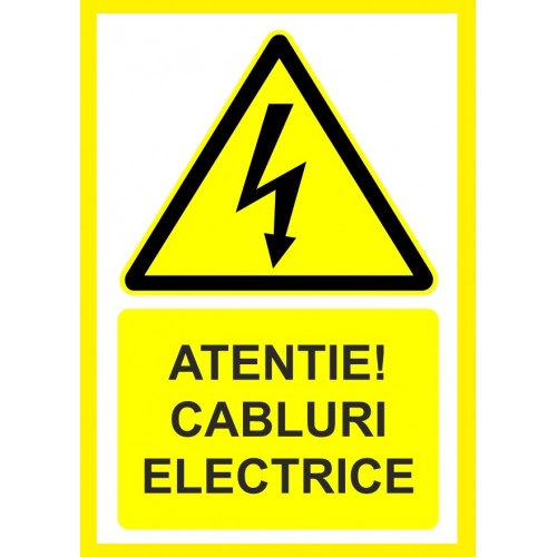 Placuta pentru cabluri electrice Placuta pentru cabluri electrice