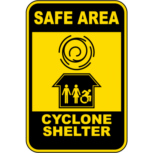 Safe Area Sign Safe Area Sign