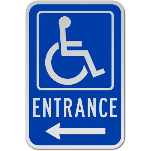 Plăcuță Acces Persoane cu Handicap – Soluția Profesională pentru Intrări
