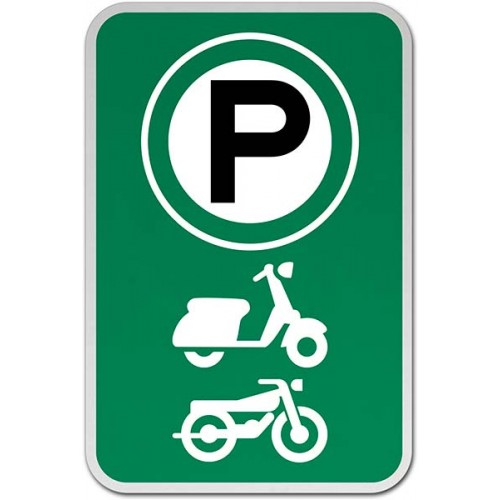Scooter Parking Sign