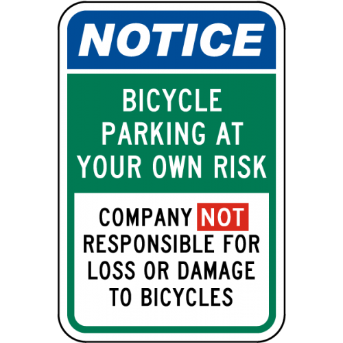 Indicator Parcarea bicicletelor se face pe răspunderea proprietarului. Compania nu garantează securitatea bicicletei.