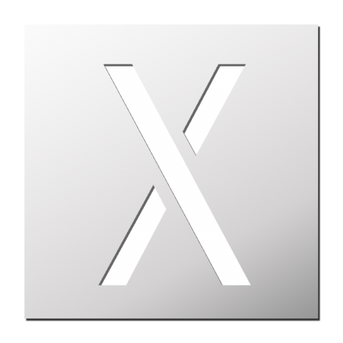 X sablon