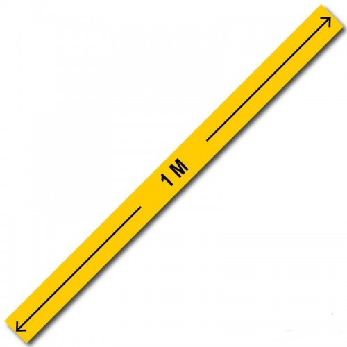 Bandă de semnalizare pardoseli – Personalizată cu logo sau instrucțiuni Bandă de semnalizare pardoseli – Personalizată cu logo sau instrucțiuni