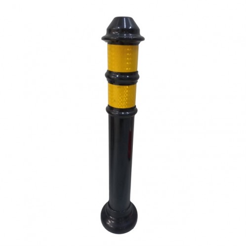 Stalp metalic inaltime 75cm negru