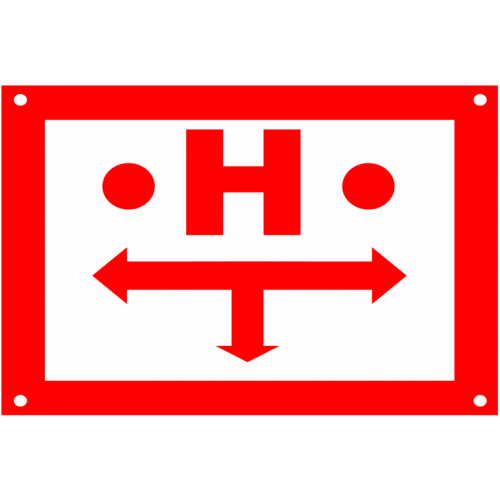 Semn H HIDRANT