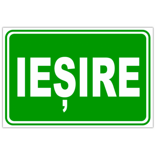 Indicator pentru Uși de Ieșire – Semnalizare Standard de Evacuare Indicator pentru Uși de Ieșire – Semnalizare Standard de Evacuare