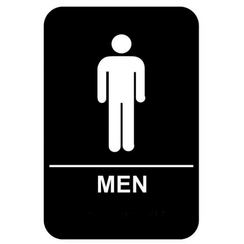 Toilets men sign Toilets men sign