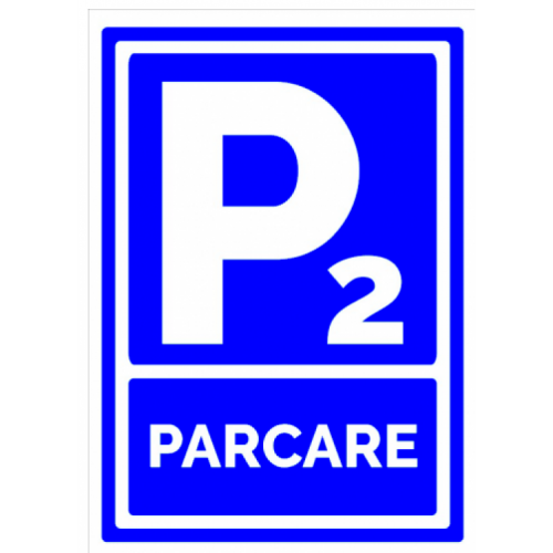 Indicator Personalizat pentru Parcare – Două Locuri Rezervate, Semn Vizibil și Durabil