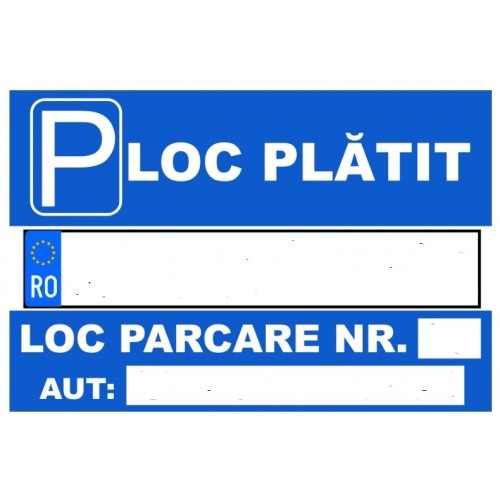 Parcare cu loc platit Parcare cu loc platit