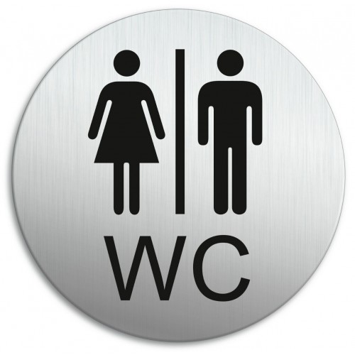 Semn pentru Toaletă WC Doamnelor Domnilor