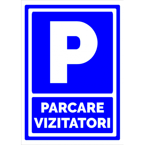 Semn parcare vizitatori