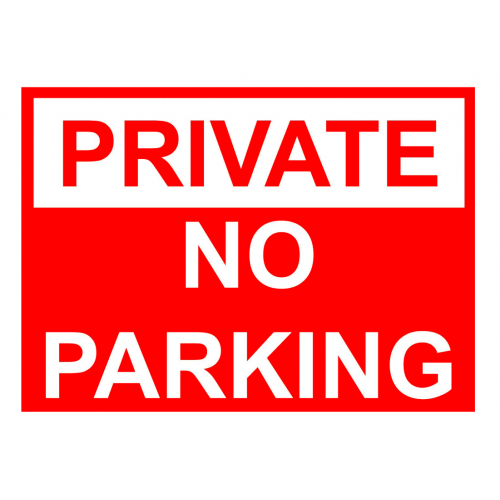 Semn private parking